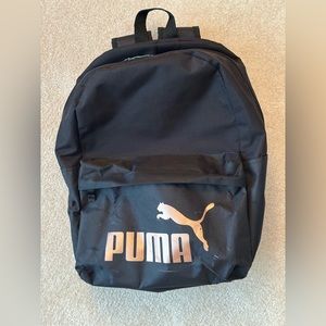 Puma Backpack, Black/Rose Gold (UNISEX)